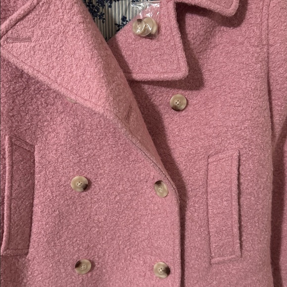 Sundance Boucle Pink Pea Coat - Picture 5 of 5